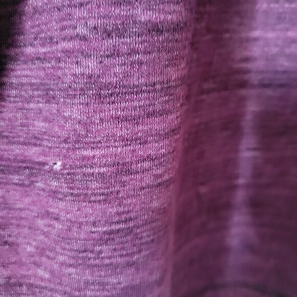 APT. 9 Purple Shirt Men's Small Long Sleeve Fleece Crew Neck NWOT - Picture 3 of 4